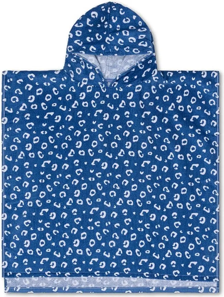 Poncho leopard Bleu- 2.webp