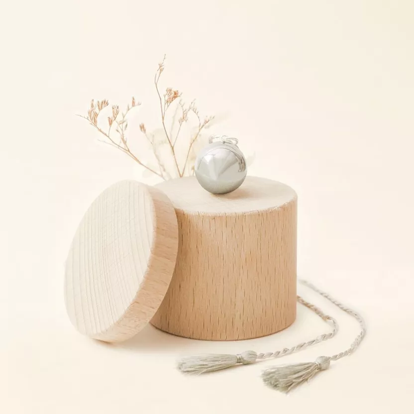 Bola de grossesse - Argent sur cordon - Ilado