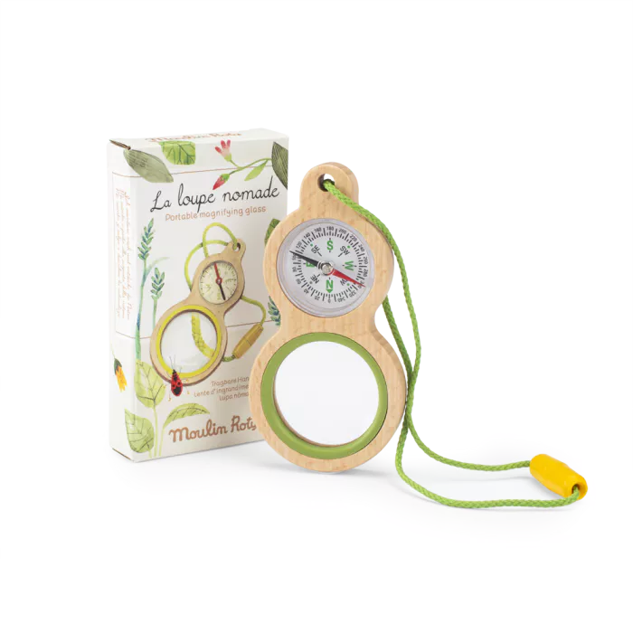 Loupe Boussole - Jardinier - Moulin Roty