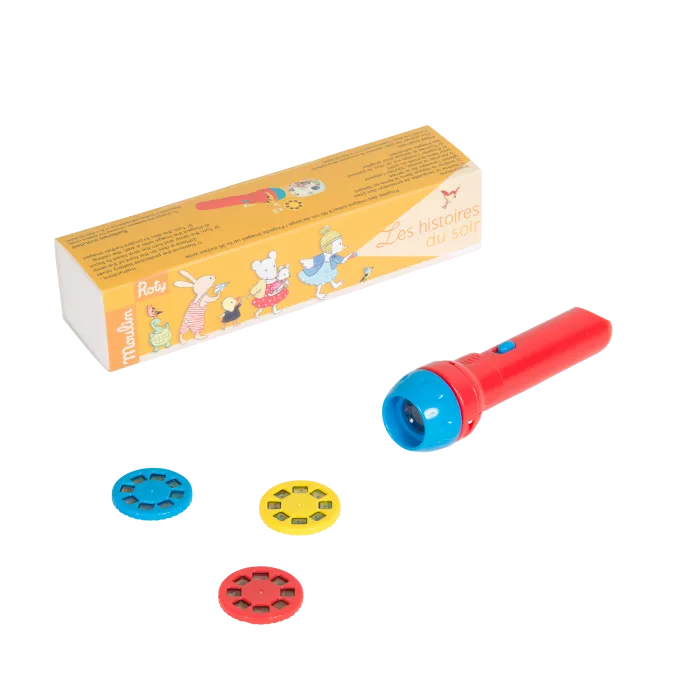 Lampe à histoires - La grande Famille - Moulin Roty