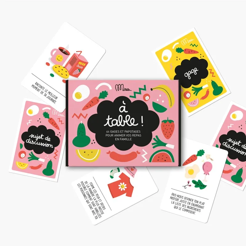 Jeu de Discussion - A table - Minus