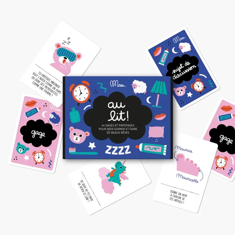 Jeu de Discussion - Au Lit - Minus