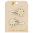 Duo Barrettes Marguerites - Luciole et petit pois