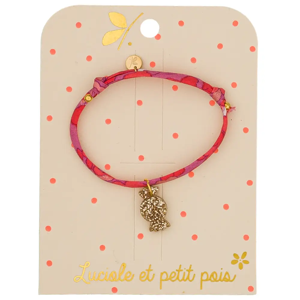 Bracelet - Candy - Luciole et petit pois