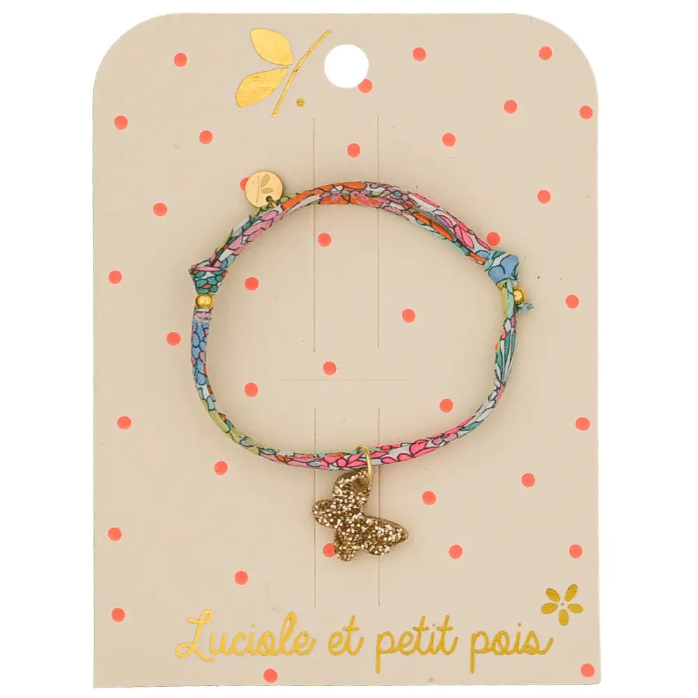 Bracelet - Papillon - Luciole et Petit pois