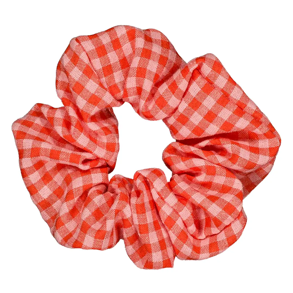 Chouchou Vichy Fraise - Luciole et petit pois