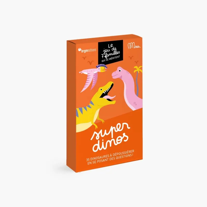 Super Dinos - Jeu de 7 familles qui se méritent - Minus