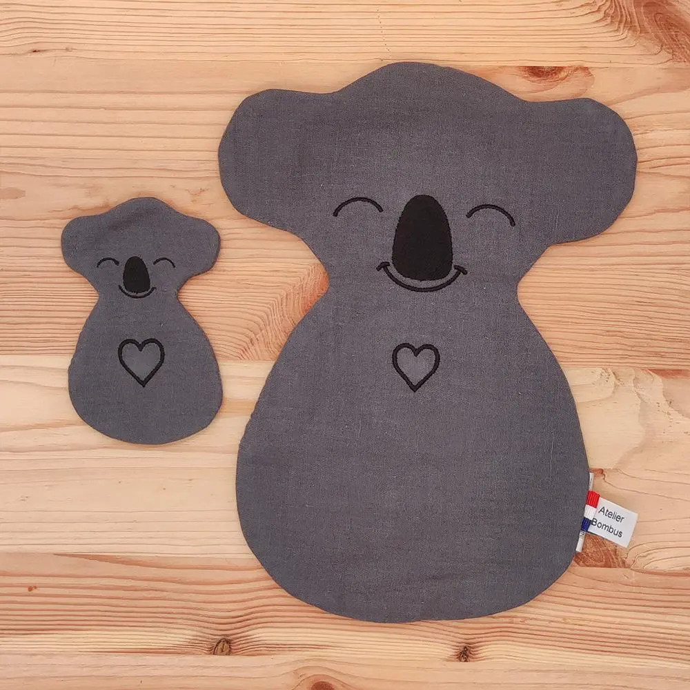 Doudou d'aide à la séparation - Maman et Bébé Joshua le Koala - Atelier Bombus