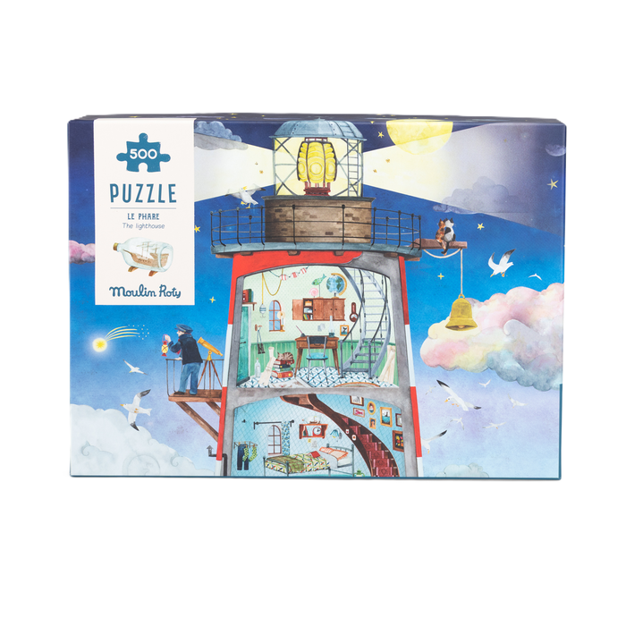 Puzzle 500 pcs - Le Phare - Moulin Roty