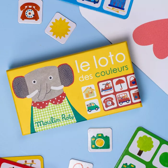 Moulin Roty - Loto des couleurs 