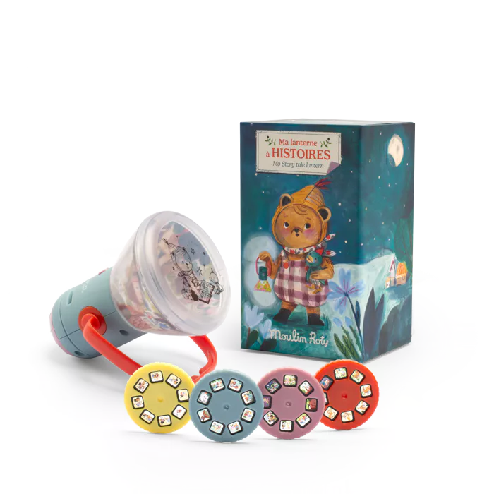 [681361] Moulin Roty - Lanterne à histoire Minouchka