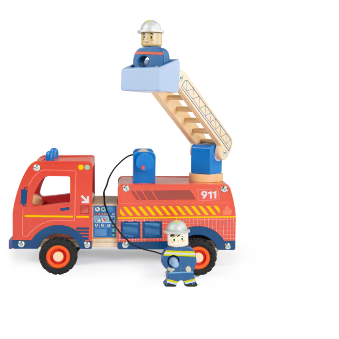 Moulin Roty - Camion de pompiers