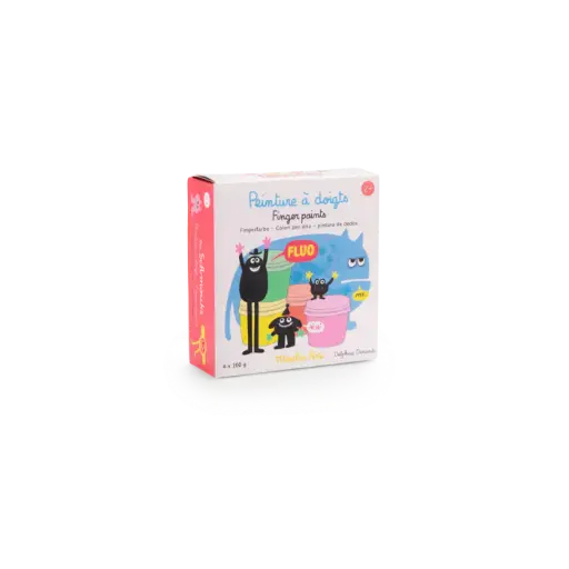 Moulin Roty - Peinture à Doigts Fluo